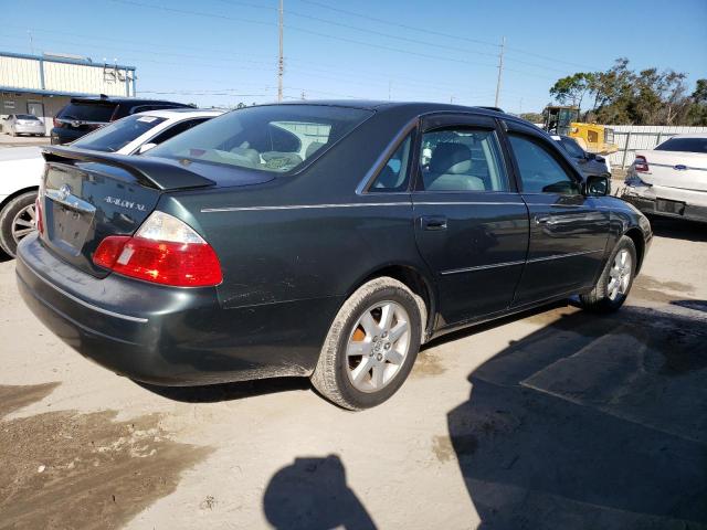 4T1BF28B94U364615 - 2004 TOYOTA AVALON XL GREEN photo 3