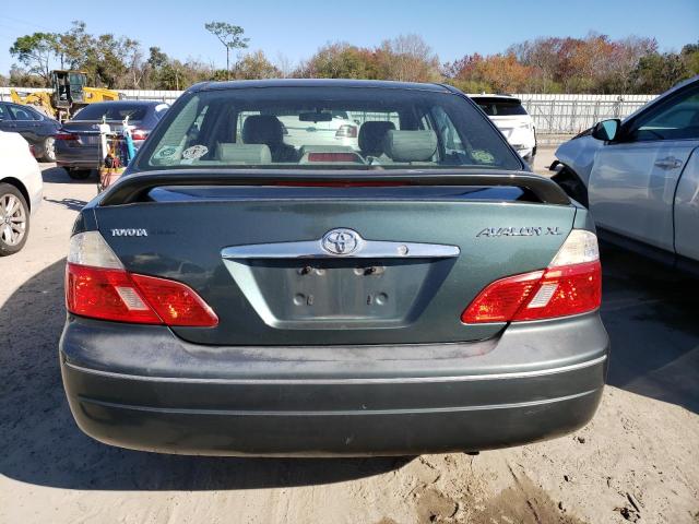 4T1BF28B94U364615 - 2004 TOYOTA AVALON XL GREEN photo 6