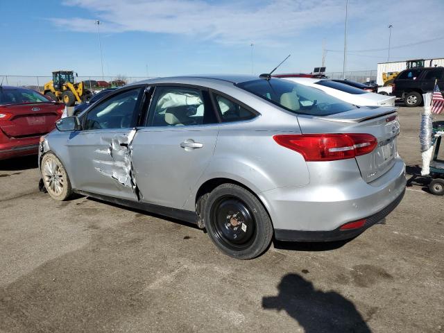 1FADP3J24HL287499 - 2017 FORD FOCUS TITANIUM SILVER photo 2