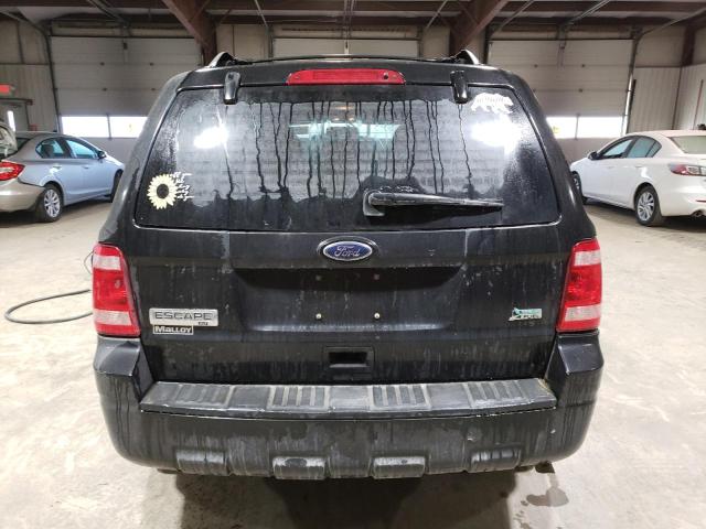 1FMCU9DG9BKA31019 - 2011 FORD ESCAPE XLT BLACK photo 6