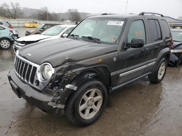 1J4GL58K86W125577 - 2006 JEEP LIBERTY LIMITED GRAY photo 1