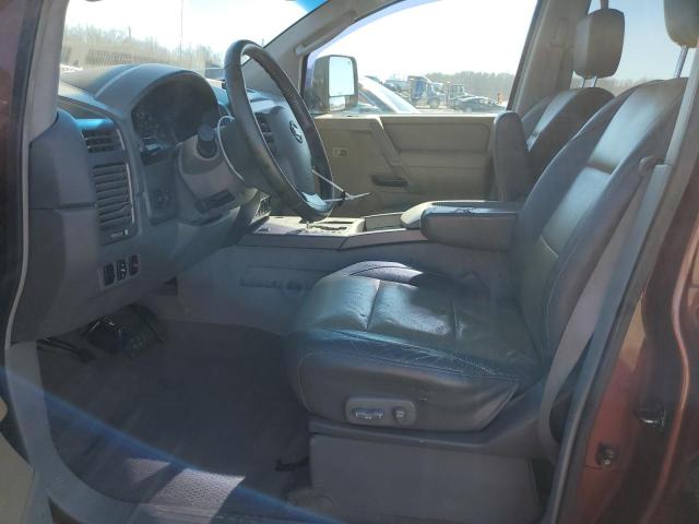 1N6AA07BX4N580033 - 2004 NISSAN TITAN XE BROWN photo 7