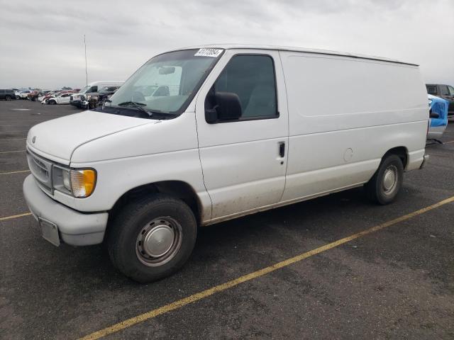 1FTRE1427YHA02481 - 2000 FORD ECONOLINE E150 VAN WHITE photo 1