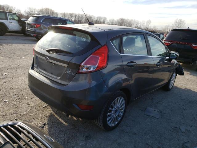 3FADP4FJ7GM167327 - 2016 FORD FIESTA TITANIUM GRAY photo 3