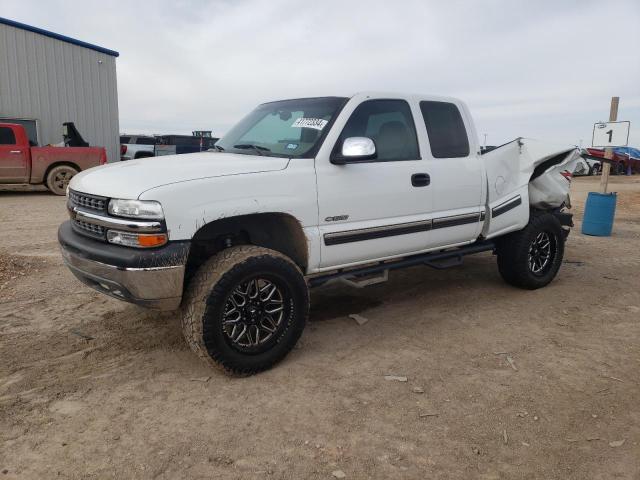 2GCEK19T411106721 - 2001 CHEVROLET SILVERADO K1500 WHITE photo 1