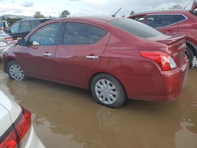 3N1CN7AP8KL828387 - 2019 NISSAN VERSA S RED photo 2