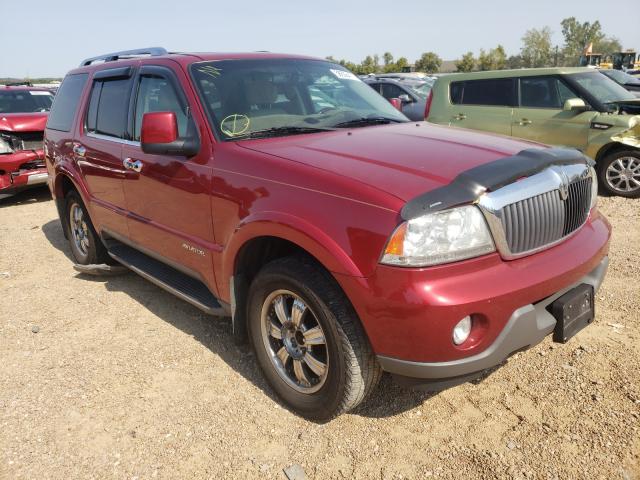 5LMEU78H53ZJ20091 - 2003 LINCOLN AVIATOR 红色 照片 1