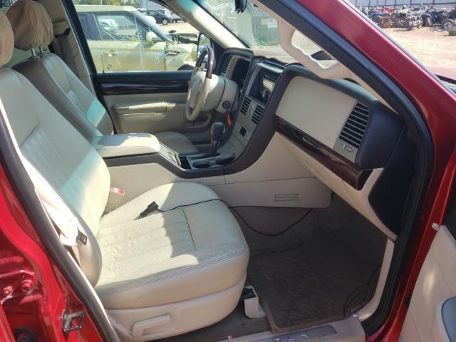 5LMEU78H53ZJ20091 - 2003 LINCOLN AVIATOR 红色 照片 5