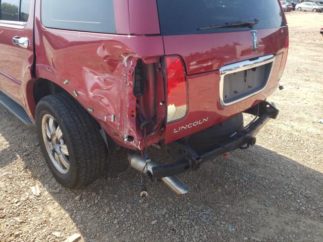 5LMEU78H53ZJ20091 - 2003 LINCOLN AVIATOR 红色 照片 9
