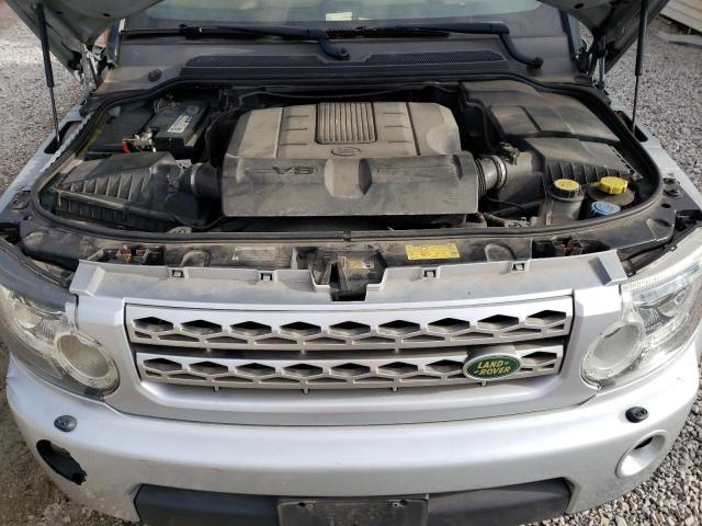 SALAC2D42AA526333 - 2010 LAND ROVER LR4 SILVER photo 12