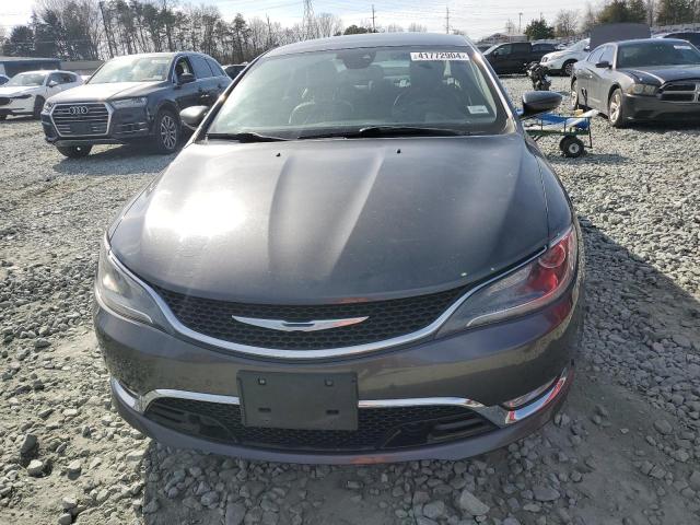 1C3CCCCG3FN520059 - 2015 CHRYSLER 200 C GRAY photo 5