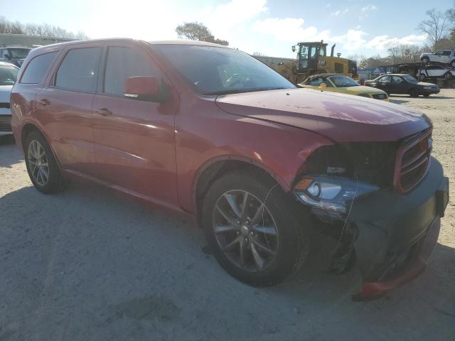 1C4RDHDGXHC823675 - 2017 DODGE DURANGO GT RED photo 4