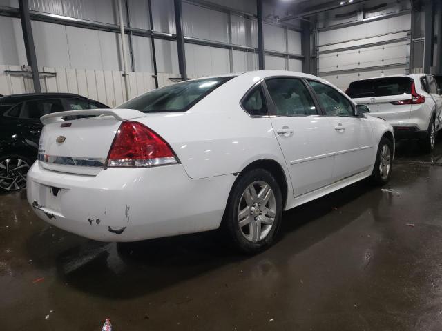 2G1WB5EN4A1265895 - 2010 CHEVROLET IMPALA LT WHITE photo 3