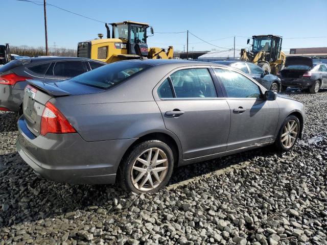 3FAHP0JG0CR405263 - 2012 FORD FUSION SEL GRAY photo 3