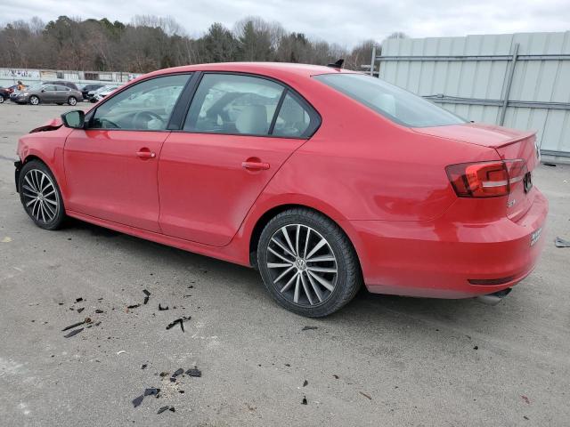 3VWD17AJ3FM215759 - 2015 VOLKSWAGEN JETTA SE RED photo 2