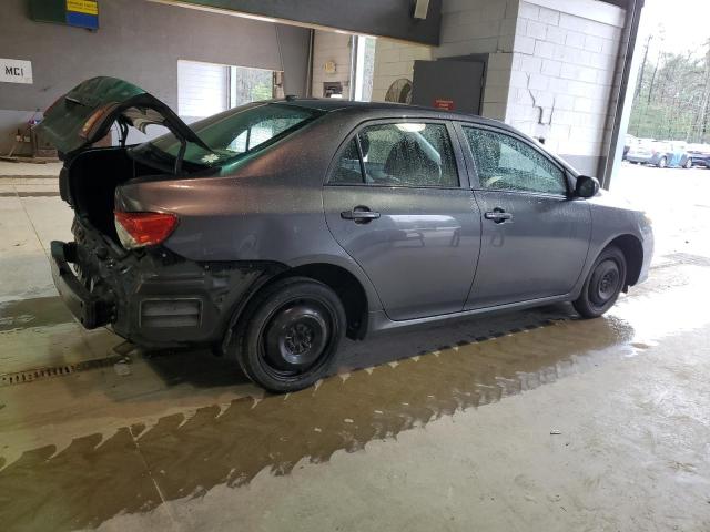 2T1BU40E19C150606 - 2009 TOYOTA COROLLA BASE GRAY photo 3