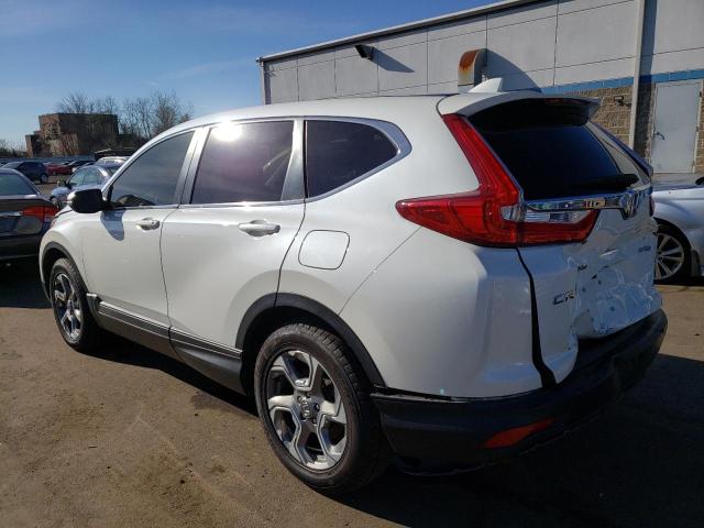 2HKRW2H89JH657296 - 2018 HONDA CR-V EXL WHITE photo 2