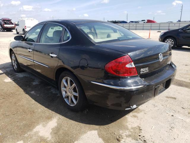 2G4WE537551245272 - 2005 BUICK LACROSSE CXS BLACK photo 2