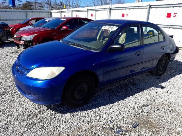 2HGES16365H574758 - 2005 HONDA CIVIC DX VP Mavi foto 1