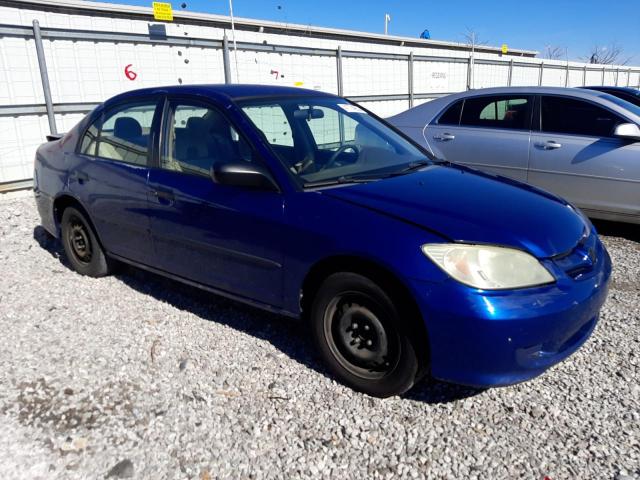 2HGES16365H574758 - 2005 HONDA CIVIC DX VP Mavi foto 4