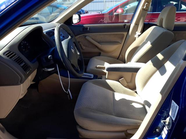 2HGES16365H574758 - 2005 HONDA CIVIC DX VP Mavi foto 7