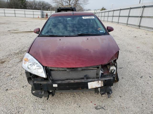 1G2ZJ57B394248701 - 2009 PONTIAC G6 MAROON photo 5