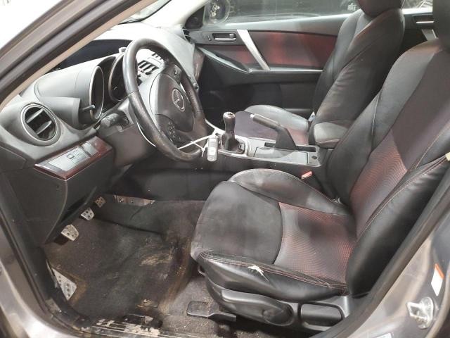 JM1BL1H34A1260546 - 2010 MAZDA SPEED 3 SILVER photo 7