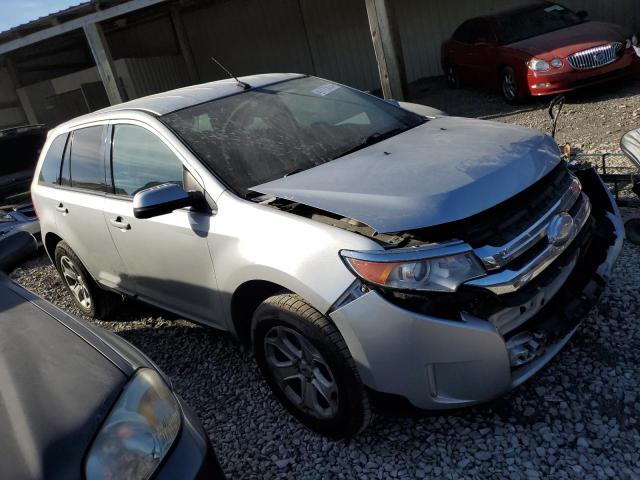 2FMDK4JC2DBB48789 - 2013 FORD EDGE SEL SILVER photo 4