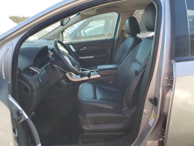 2FMDK4JC2DBB48789 - 2013 FORD EDGE SEL SILVER photo 7