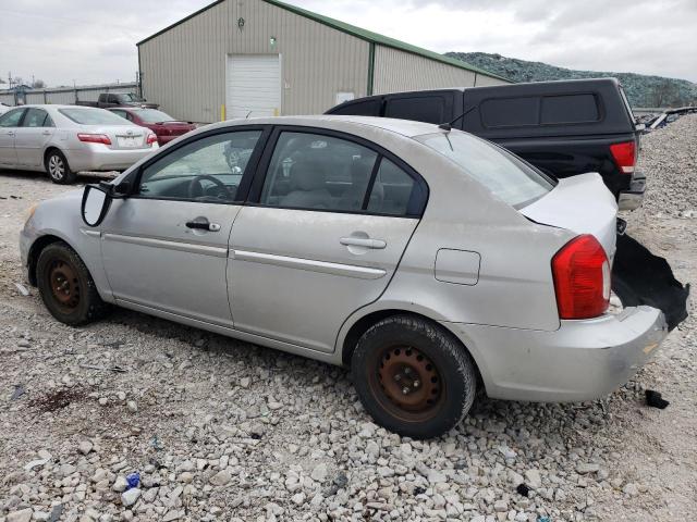 KMHCN46C19U373993 - 2009 HYUNDAI ACCENT GLS SILVER photo 2