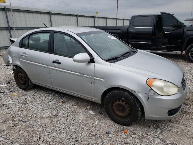 KMHCN46C19U373993 - 2009 HYUNDAI ACCENT GLS SILVER photo 4