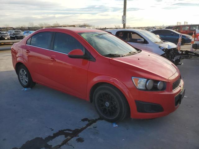 1G1JC5SB9F4100387 - 2015 CHEVROLET SONIC LT RED photo 4