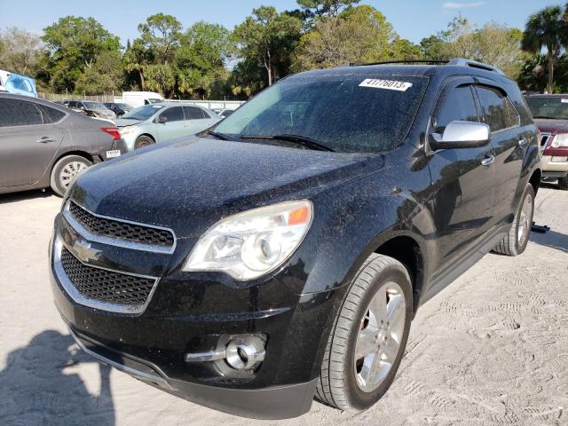 2GNFLDE32F6427585 - 2015 CHEVROLET EQUINOX LTZ BLACK photo 1