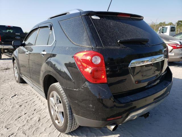 2GNFLDE32F6427585 - 2015 CHEVROLET EQUINOX LTZ BLACK photo 2