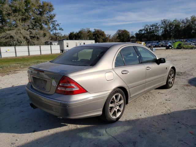 WDBRF92H67F883203 - 2007 MERCEDES-BENZ C 280 4MATIC SILVER photo 3