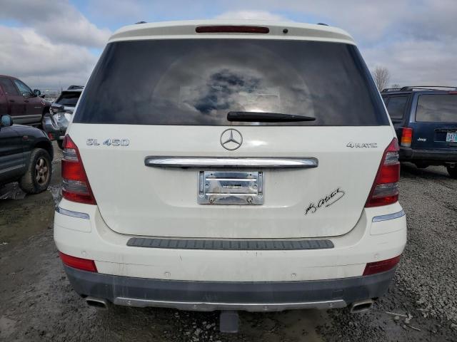 4JGBF71E08A412883 - 2008 MERCEDES-BENZ GL 450 4MATIC WHITE photo 6