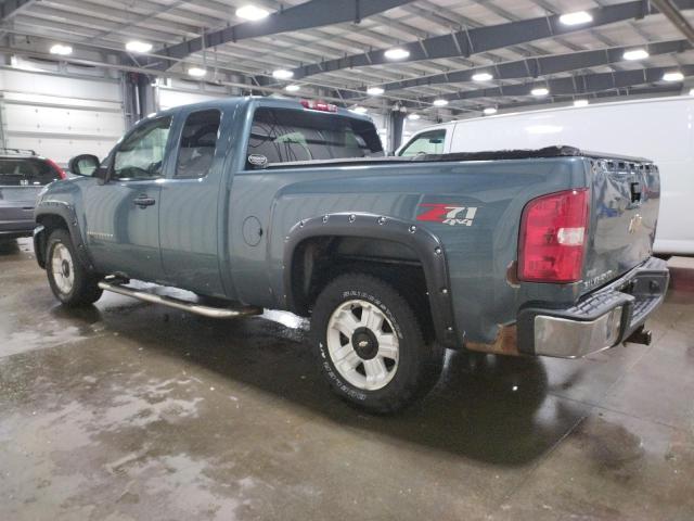 1GCEK19J27Z518375 - 2007 CHEVROLET silverado K1500 BLUE photo 2