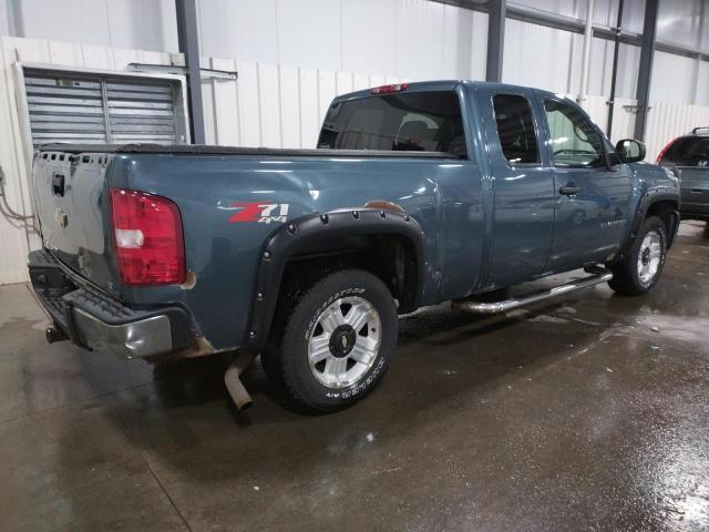 1GCEK19J27Z518375 - 2007 CHEVROLET silverado K1500 BLUE photo 3