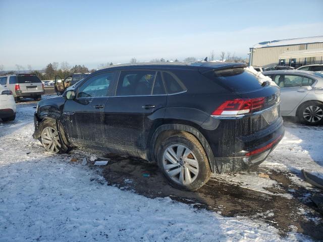 1V26C2CAXLC203285 - 2020 VOLKSWAGEN ATLAS CROS SE BLACK photo 2