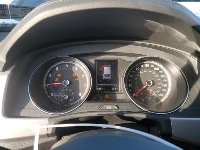 1V26C2CAXLC203285 - 2020 VOLKSWAGEN ATLAS CROS SE BLACK photo 9