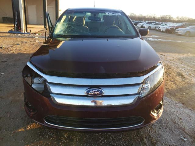 3FAHP0HA7CR427410 - 2012 FORD FUSION SE BURGUNDY photo 5