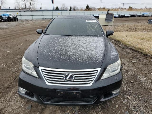 JTHDL5EF7C5004281 - 2012 LEXUS LS 460L BLACK photo 5