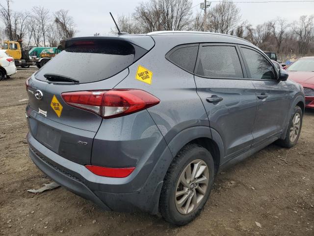 KM8J3CA42GU105328 - 2016 HYUNDAI TUCSON LIMITED GRAY photo 3