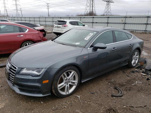 WAU2GAFC1EN128489 - 2014 AUDI A7 PRESTIGE GRAY photo 1