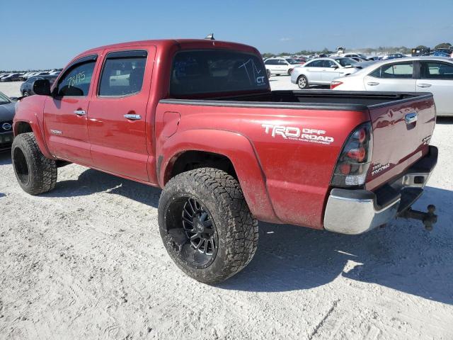 5TFJU4GN4FX066438 - 2015 TOYOTA TACOMA DOUBLE CAB PRERUNNER RED photo 2