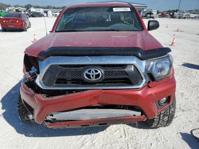 5TFJU4GN4FX066438 - 2015 TOYOTA TACOMA DOUBLE CAB PRERUNNER RED photo 5