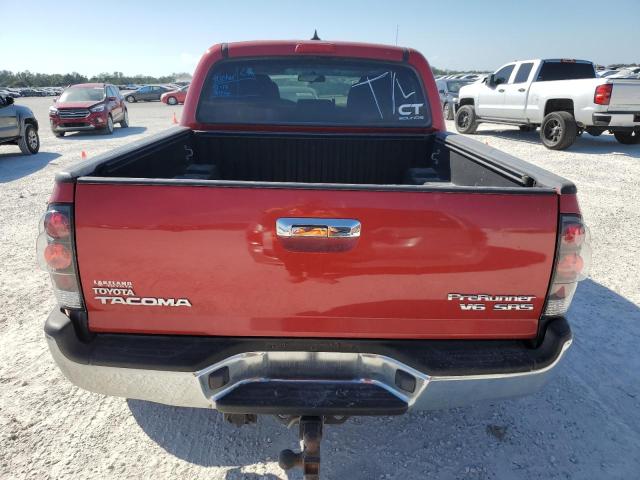 5TFJU4GN4FX066438 - 2015 TOYOTA TACOMA DOUBLE CAB PRERUNNER RED photo 6
