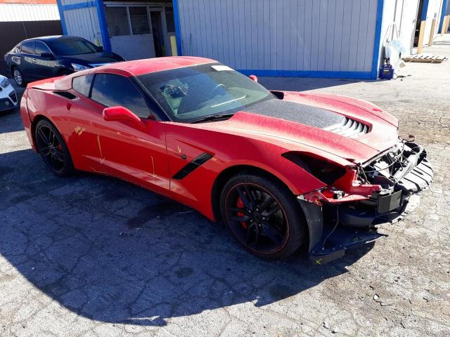 1G1YH2D73H5109753 - 2017 CHEVROLET CORVETTE STINGRAY Z51 1LT RED photo 4