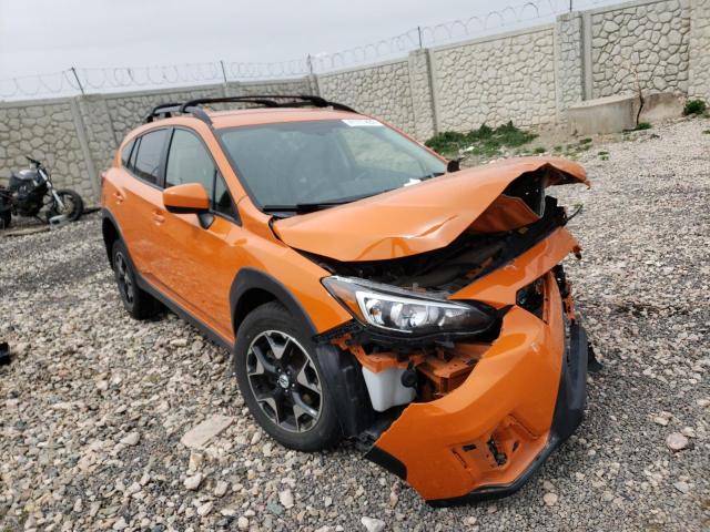 JF2GTADC5JH348607 - 2018 SUBARU CROSSTREK PREMIUM ORANGE photo 1