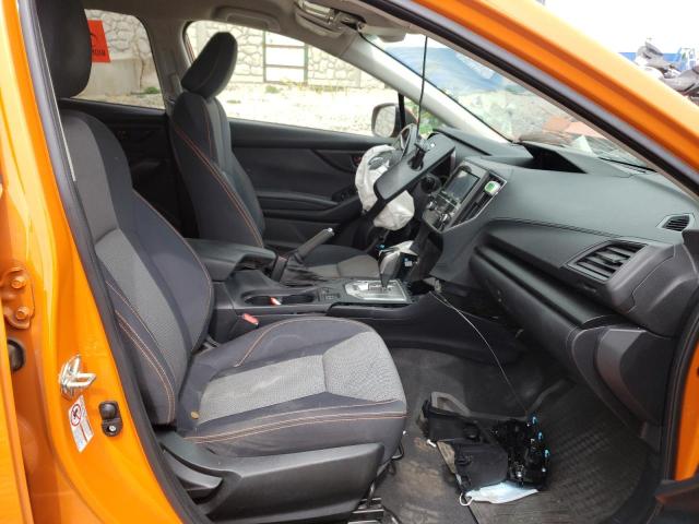 JF2GTADC5JH348607 - 2018 SUBARU CROSSTREK PREMIUM ORANGE photo 5